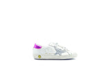 Golden Goose Old School Sneaker Pink/Glitter Kids G34KS321.G7