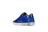Golden Goose Superstar Sneaker Blue/Glitter Women G34WS590.M62