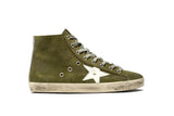 Golden Goose Francy Sneakers Military Green/White Star G35MS591.C12