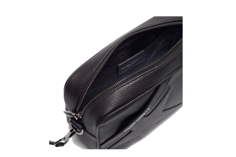Golden Goose Star Bag Grained Calf Skin Black/Black G36WA881.A1
