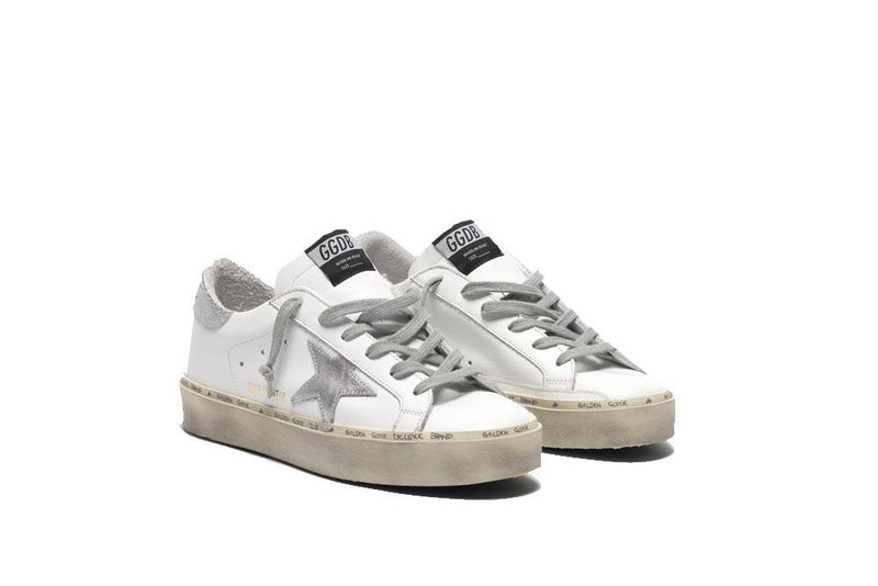 Golden Goose Hi Star White/Shiny Star Women G36WS945.B8