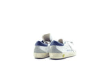 Golden Goose Superstar Sneaker White/Dark Blue Cream Sole Kids GCOKS301.A5