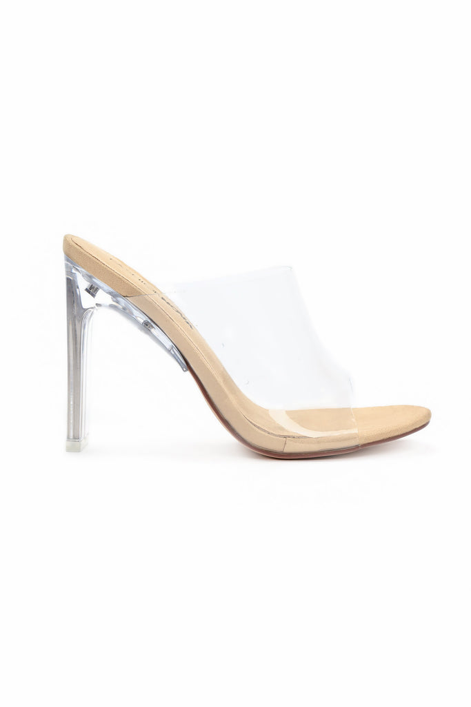 Not So Average Heeled Sandal - Nude
