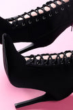 Shine Bright Booties - Black