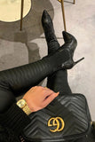 Sizzling Hot Booties - Black Snake