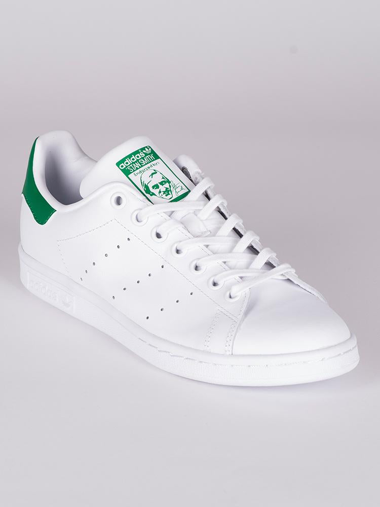 WOMENS STAN SMITH WHITE/GREEN SNEAKERS
