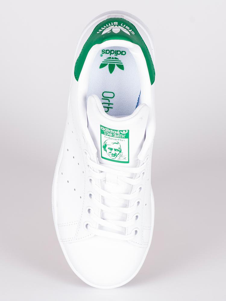 WOMENS STAN SMITH WHITE/GREEN SNEAKERS