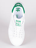 WOMENS STAN SMITH WHITE/GREEN SNEAKERS