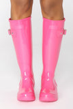 Don't Rain On Me Boots - Pink