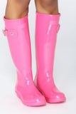 Don't Rain On Me Boots - Pink