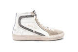 Golden Goose Slide White Leather G31MS595.LAN2