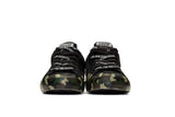 Golden Goose Superstar Sneakers Black Leather/Camo Painted G35MS590.Q87