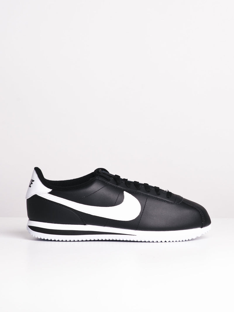 MENS CORTEZ BASIC LEATHER - BLK/WHT