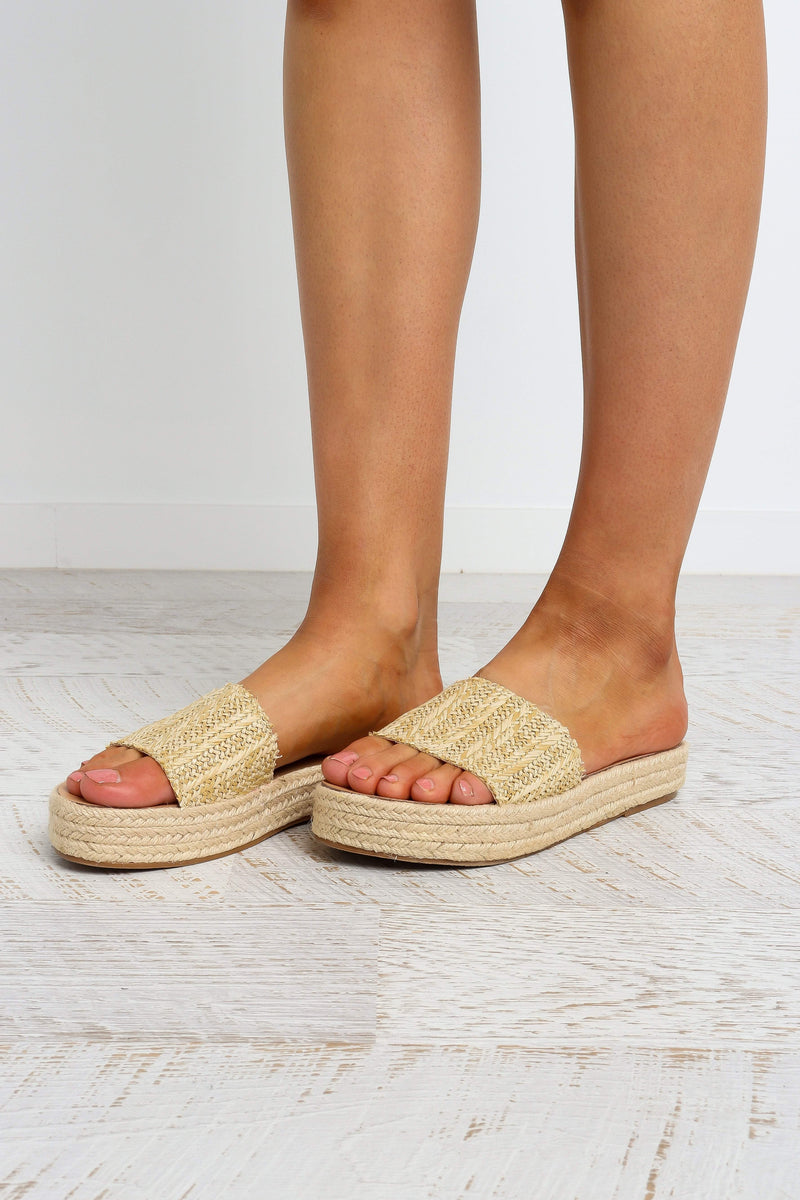 Eden Slide - Natural Woven