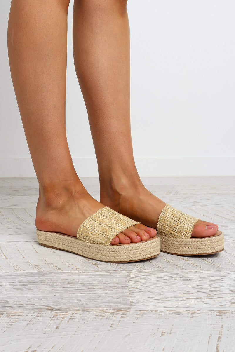 Eden Slide - Natural Woven