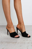 Balira Heel - Black Suede
