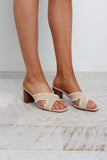 Kestia Mule - Natural Linen