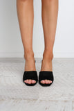 Balira Heel - Black Suede