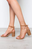 Carlina Heel - Tan