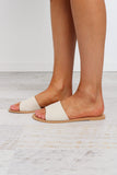 Crete Slide - Cream Woven