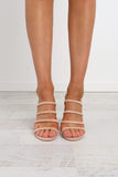 Daciana Heel - Blush Suede
