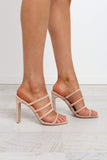Daciana Heel - Blush Suede