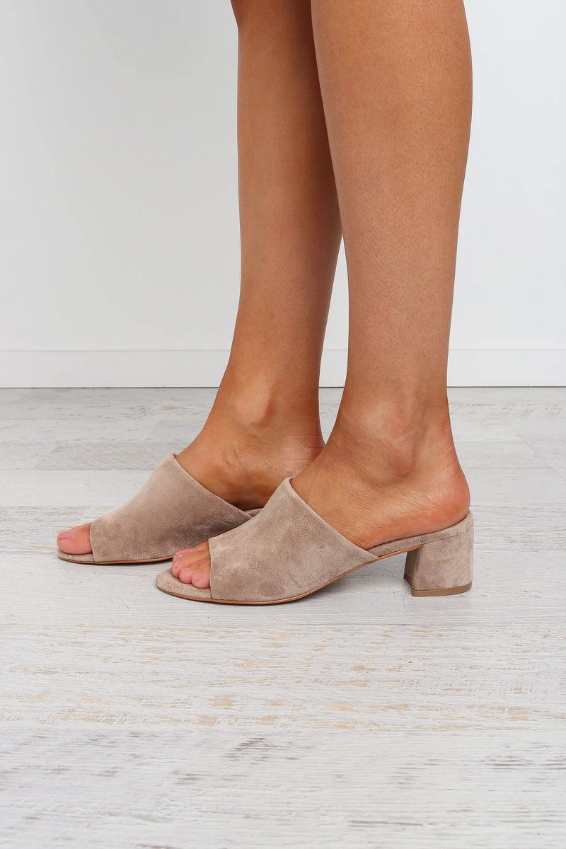 Garnett Mule - Taupe