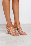 Navo Mule - Blush Suede