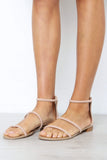 Unique Sandal - Nude