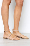 Unique Sandal - Nude