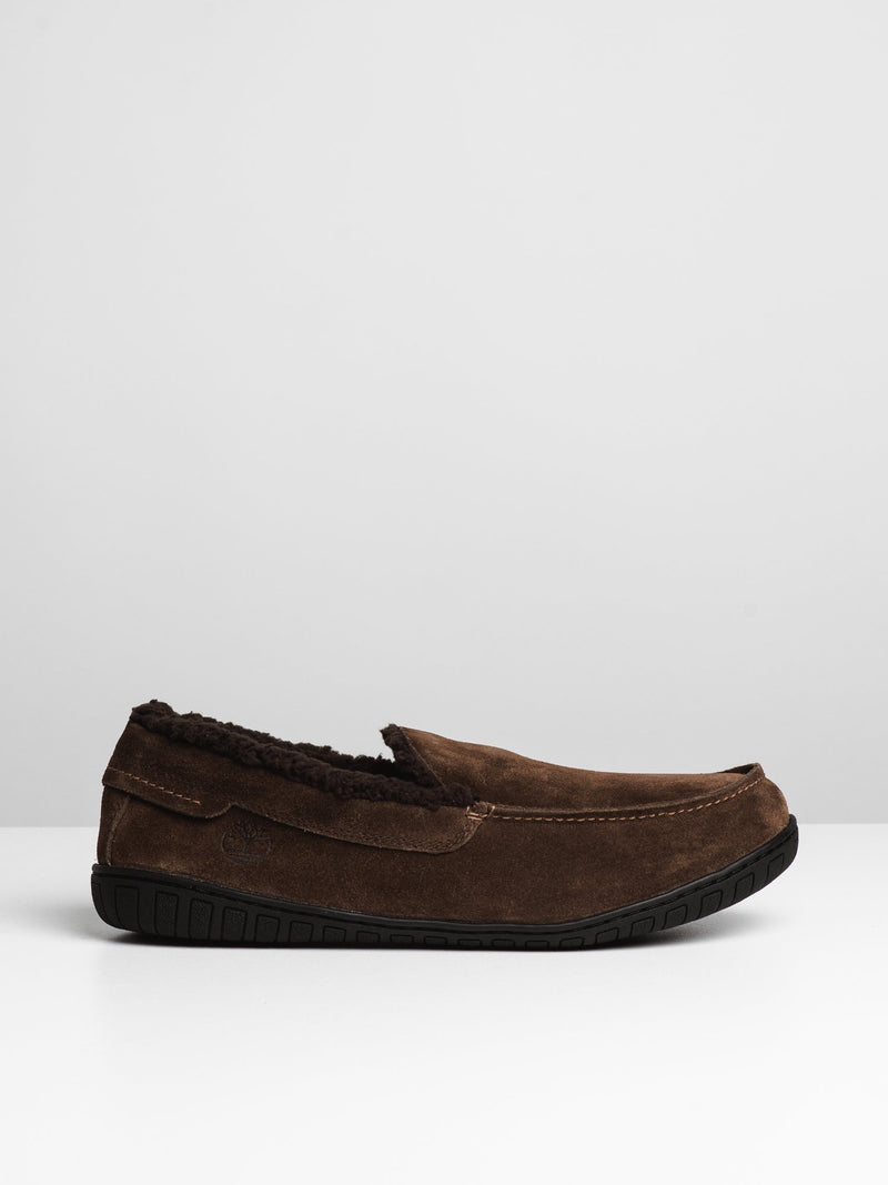 MENS TORREZ SLIPPER - BROWN SUEDE