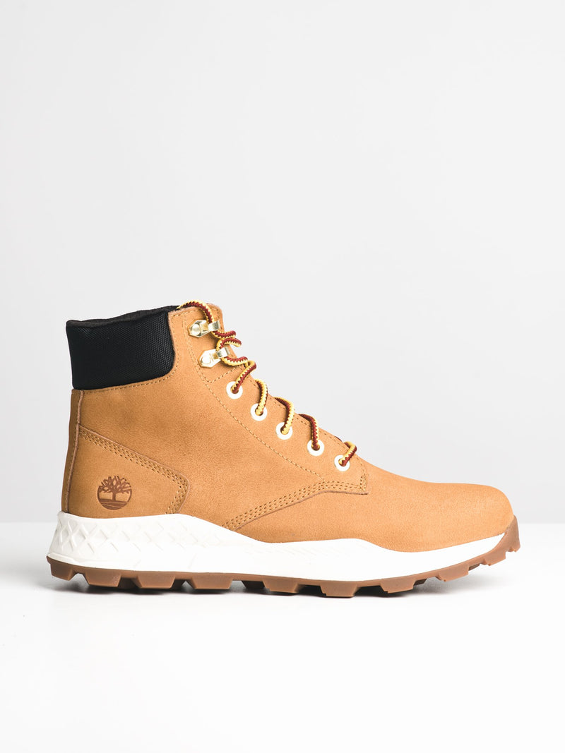 MENS BROOKLYN 6" BOOT - WHE NUBUCK