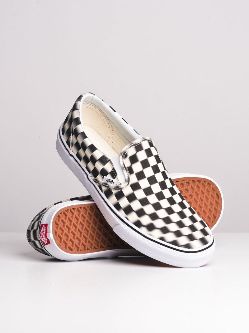 MENS CLASSIC SLIP ON - BLUR CHECK