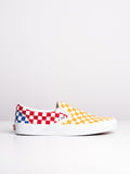 MENS CLASSIC SLIP ON - MULTI CHECK