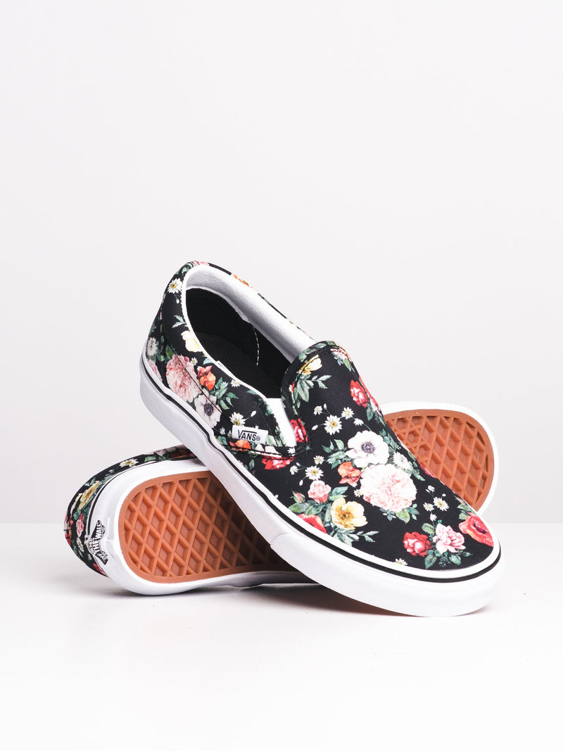 WOMENS CLASSIC SLIP-ON - GRDN FLORAL