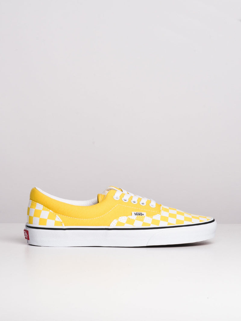 MENS ERA - CHECKER/YELLOW/WHITE