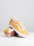 WOMENS OLD SKOOL SUEDE - MANGO/WHITE