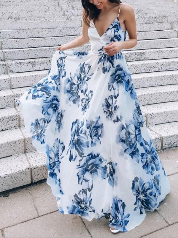 Bohemian Beach Maxi Dress